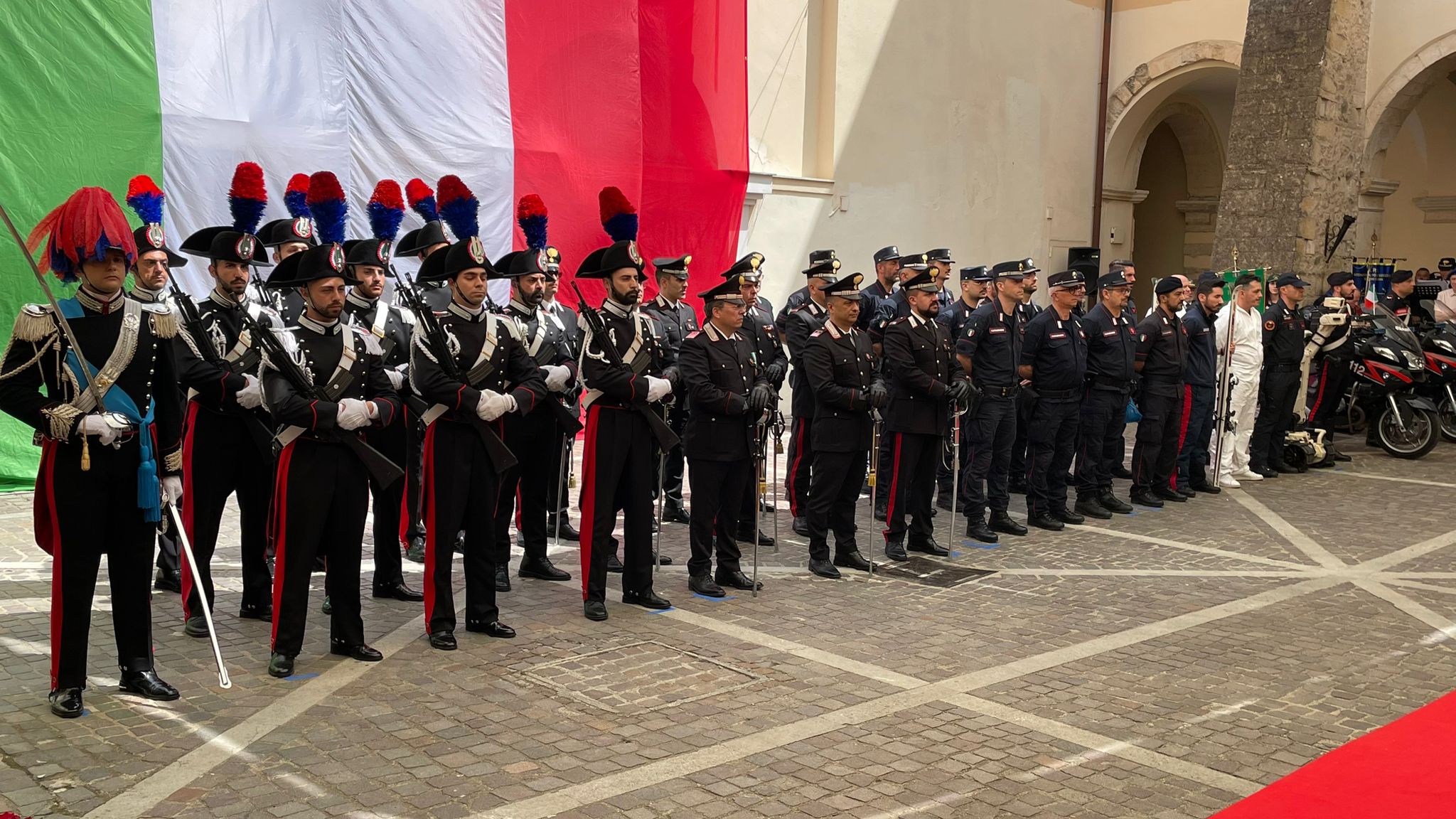 Cerimonia a Cosenza per i 209 anni dell'Arma dei Carabinieri - ABM Report