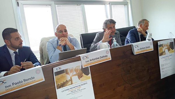 Paolo Rende rieletto nell’assemblea nazionale della Cassa di Previdenza dei Dottori Commercialisti