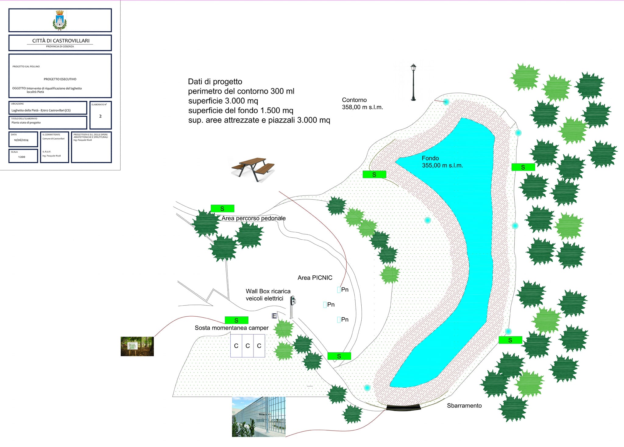 Approvato il progetto di riqualificazione del Laghetto in località Pietà