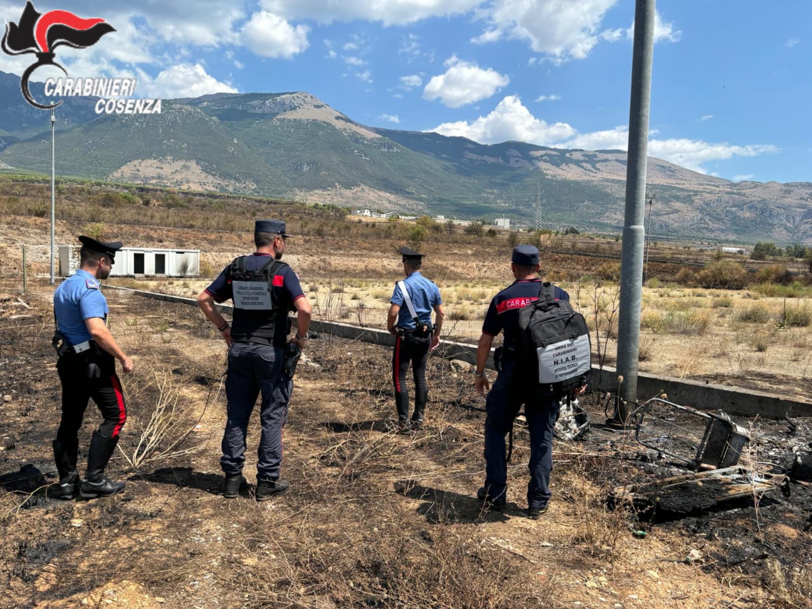 Incendi a Castrovillari: Carabinieri scoprono il soggetto gravemente indiziato di essere l’autore dei roghi